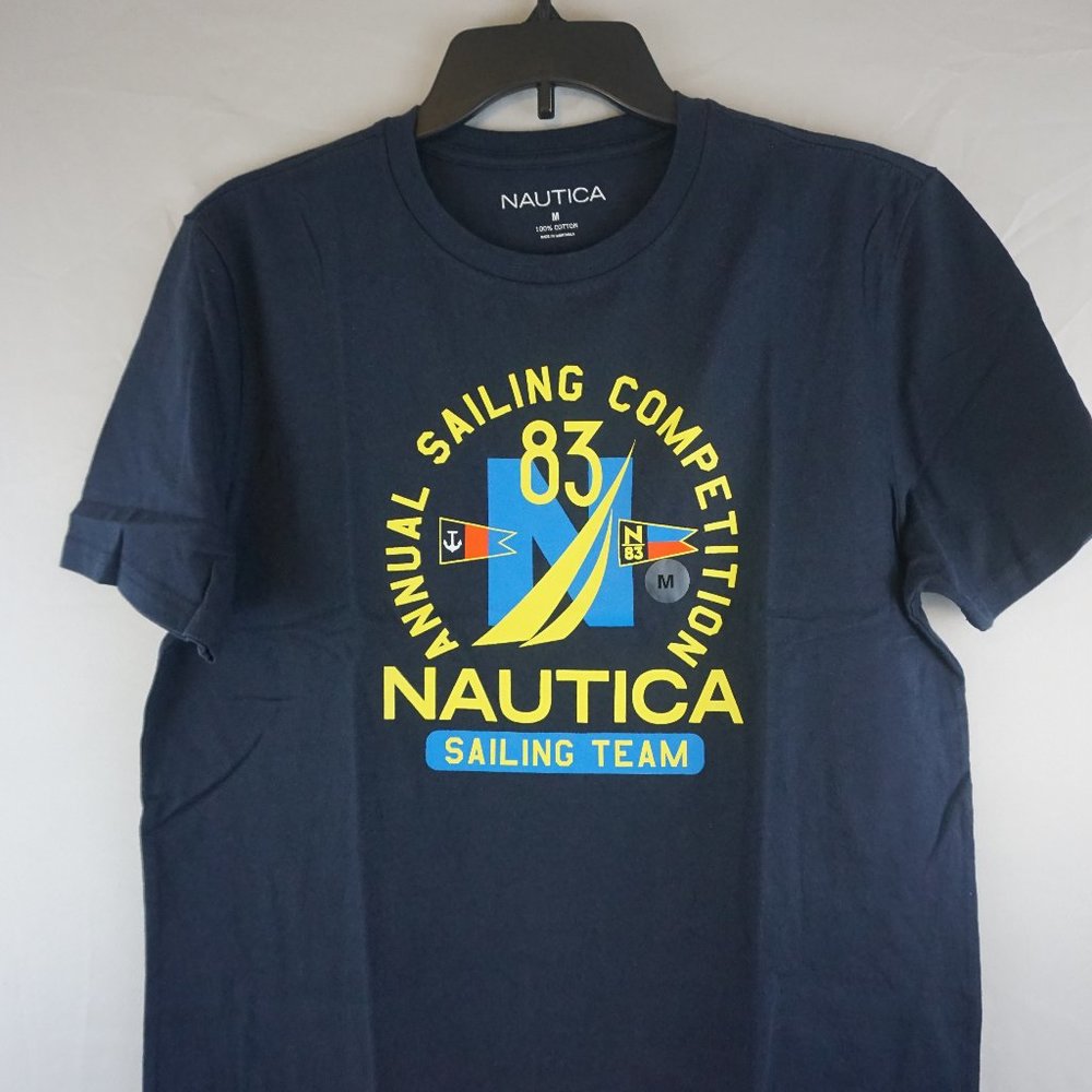 Nautica Men's Sailing Team T-Shirt Medium NWT
